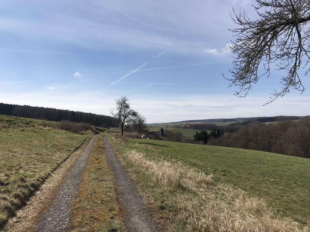 Frühling draussen FAmilie